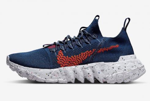 Nike Space Hippie 01 Midnight Navy Magma Orange DN0010-400