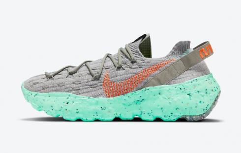 Nike Space Hippie 04 Green Glow Grey Orange CZ6398-020