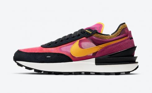 Nike Waffle One Active Fuchsia University Gold Black DA7995-600