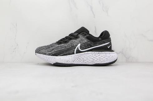 Nike ZoomX Invincible Run Flyknit White Black Shoes CT2229-103