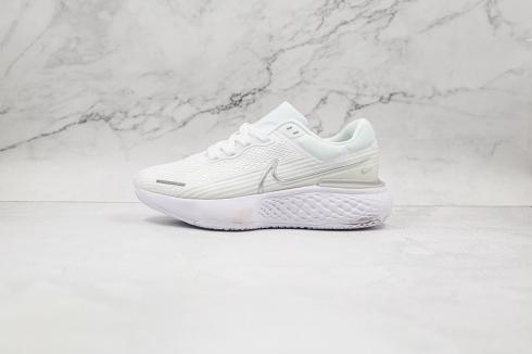 Nike ZoomX Invincible Run Flyknit White Metallic Silver CT2228-006