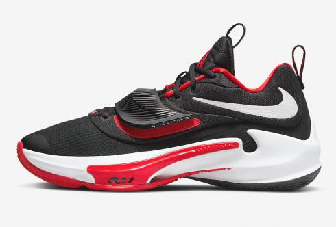 Nike Zoom Freak 3 Sort Rød Hvid DA0694-003