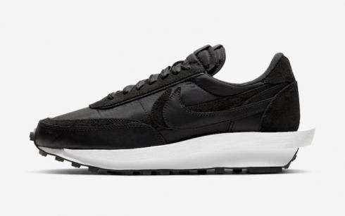 Sacai x Nike LD Waffle Black Nylon White BV0073-002