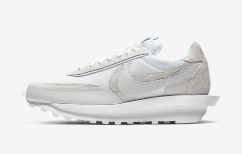 Sacai x Nike LD Waffle White Nylon Shoes BV0073-101