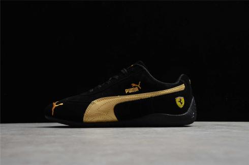 Future Cat Leather SF x Puma Black Metallic Gold 300833-06