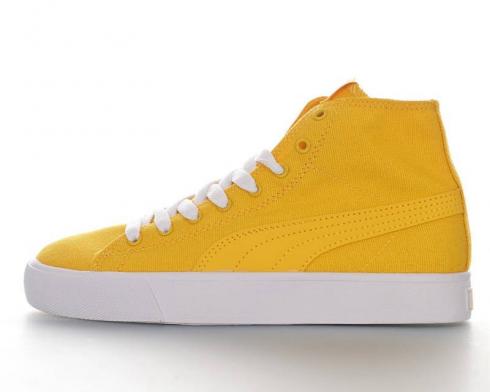 Puma Bari Mid X Yellow White Unisex Casual Shoes 373891-04