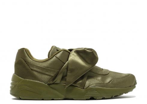 Puma Bow Sneaker Womens Fenty Olive Branch 365054-04