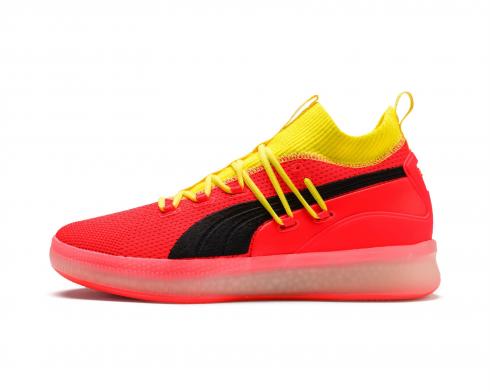 Puma Clyde Court Disrupt Red Blast Mens Basketball Shoes 191715-02