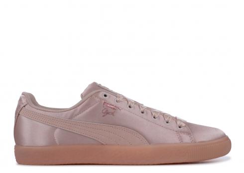 Puma Clyde Satin Jr Rose Cameo Gold 367469-02