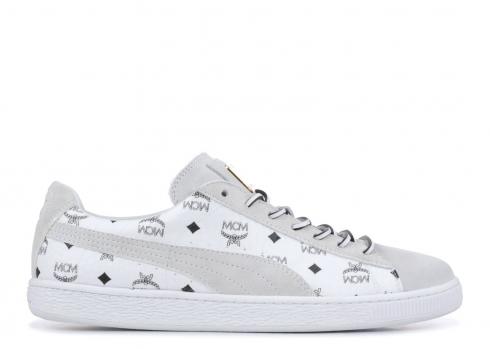 Puma Mcm X Suede Whisper White Black 366299-02