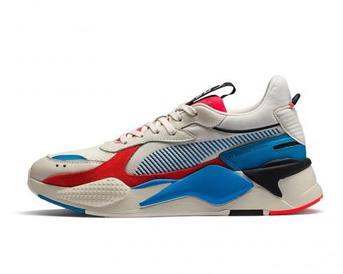 Puma RS-X Reinvention Whisper White Red Blast Mens Shoes 369579-01