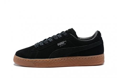 Puma Suede Classic CITI Pack Black Brown Mens Shoes 362551-03