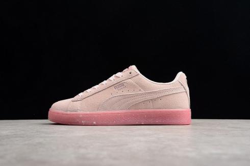 Puma Suede Classic Glitz SKU Pink White Damesko 367048-02