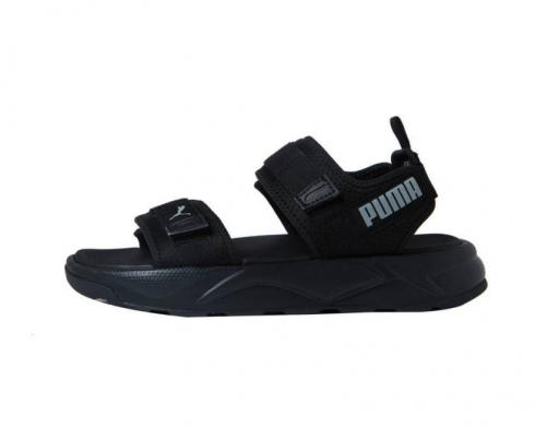 Puma Unisex Sandals Lightweight Couple Black Casual Shoes 374862-02