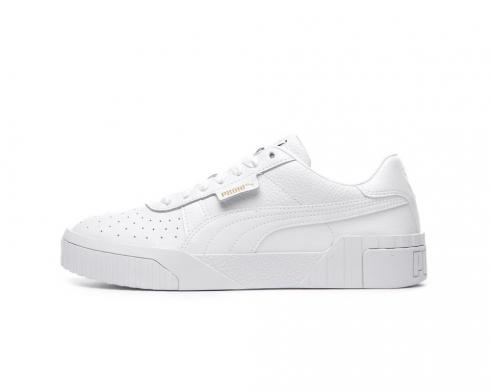 Puma Womens Cali Trainers White Womens Casual Shoes 369155-01