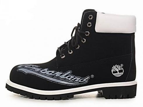 Mens Timberland Custom 6 Inch Boots Dark Blue White