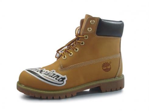 Mens Timberland Custom Varsity Boots Wheat