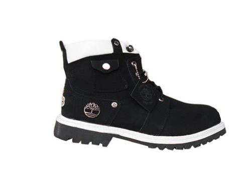 Timberland 6-inch Boots Black White For Men