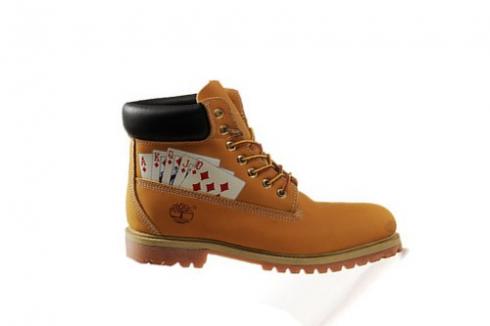 Timberland 6-inch Boots Wheat Black Men