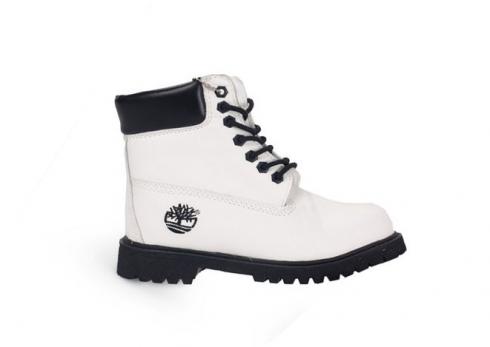 Timberland 6-inch premium laarzen voor heren wit zwart