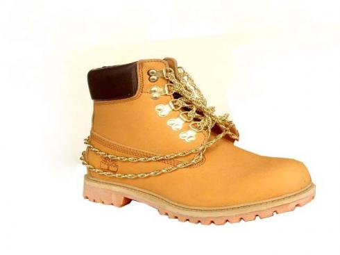 Timberland 6palcové prémiové boty proti oděru pánské pšeničné hnědé zlaté