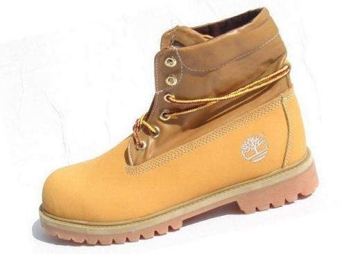 Timberland Bottes roll-top marron blé pour hommes