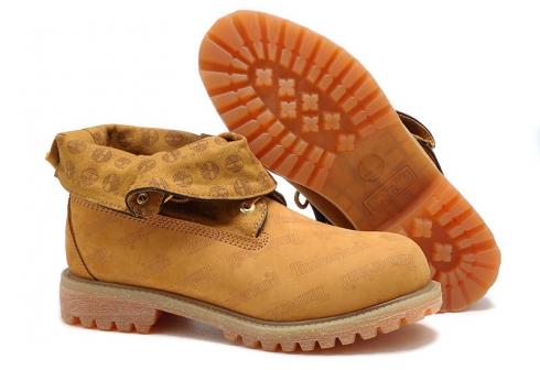 Timberland Roll-top Boots For Men Wheat Yellow