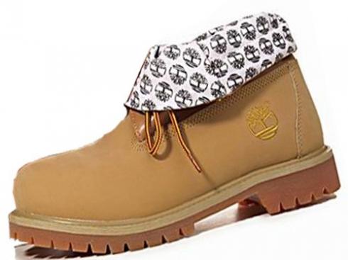 Timberland Roll Top Boots Men Wheat Birch