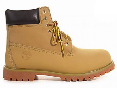 Wheat Black Timberland 6-inch Premium Scuff Proof Boots Men