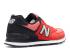 New Balance 574 Sweatshirt White Black Red ML574TTB