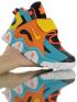 Nike Air Barrage Mid Bleu Orange Jaune AT7847