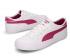 Sepatu Kasual Uniseks Puma Capri Putih Fuchsia Ungu 369246-04