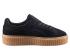 Puma Creepers Rihanna Fenty Black Oatmeal Womens Shoes 361005-02