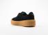 Puma Creepers Rihanna Fenty Black Oatmeal Womens Shoes 361005-02