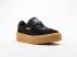 Puma Creepers Rihanna Fenty Black Oatmeal Womens Shoes 361005-02