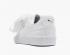 Puma Womens Basket Heart Patent White Womens Shoes 363073-02