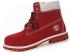 Mens Timberland 6-inch Premium Boots Red White