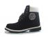 Mens Timberland 6 Inch Boots Black White