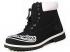 Mens Timberland Custom 6-inch Boots Black White