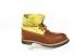 Mens Timberland Roll-top Boots Brown Yellow