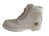 Mens White Timberland 6-inch Premium Scuff Proof Boots