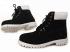 Timberland 6-inch Premium Scuff Proof Boots Black White Men