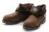 Timberland Brown Authentics Roll-top Boots Mens