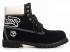 Timberland Custom 6 Inch Boots Men Black White