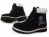 Timberland Men Custom 6-inch Boots Black White