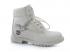 Timberland Mens Custom 6 Inch Boots White Black