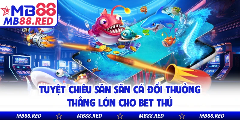 Tuyệt chiêu săn săn cá đổi thưởng thắng lớn cho bet thủ